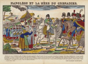 Napoleão e a mãe do granadeiro